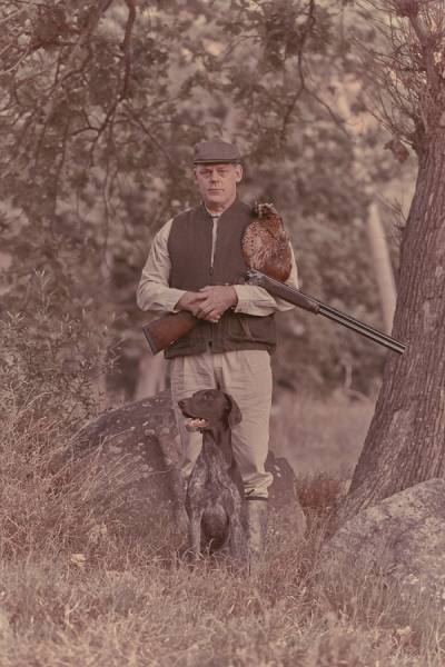 Photograph Christof Van Der Walt Hunter on One Eyeland
